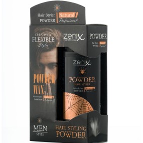 Zenix Men Series Hair Style Powder Wax Natural 20 g