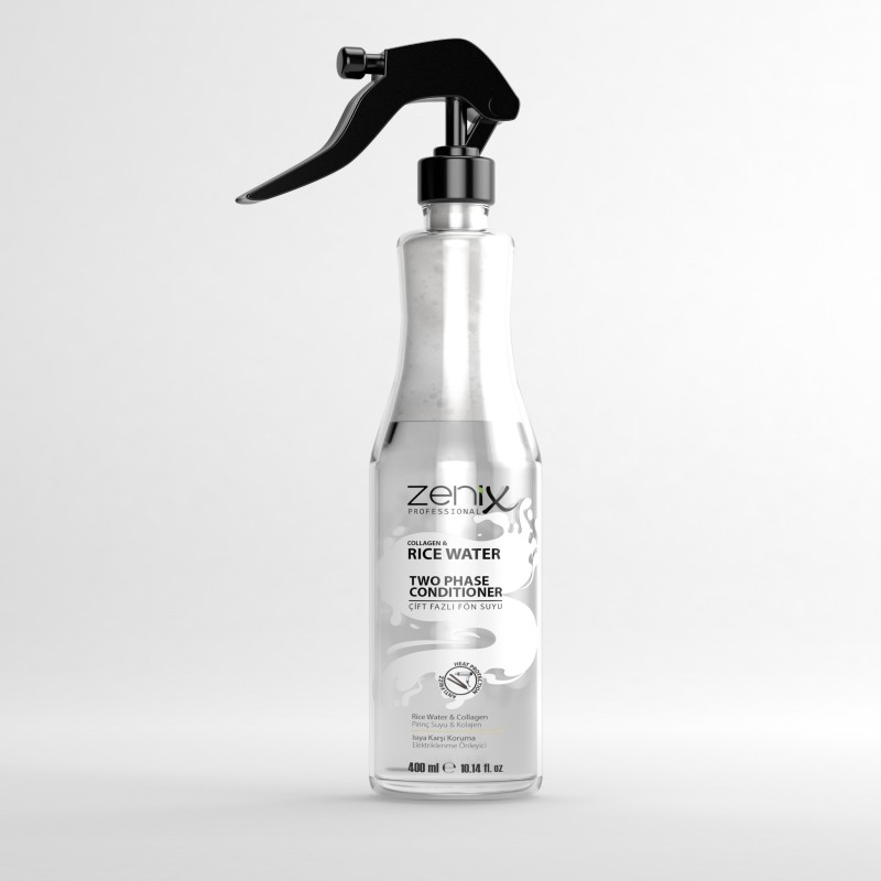 Zenix Hair Care Collagen & Rice Water Two Phase Condıtıoner 400