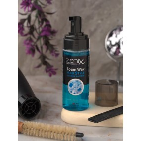 Zenix Men Series Hair Style Wax Foam Volume Strong Shine 150 ml