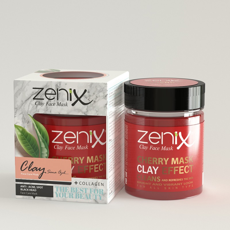 Zenix Clay Mask Natural Series Cherry 190 g
