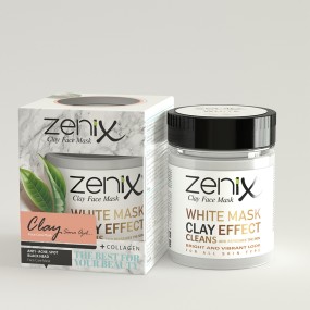 Zenix Kil Maskesi Doğal Seri Beyaz 190 gr