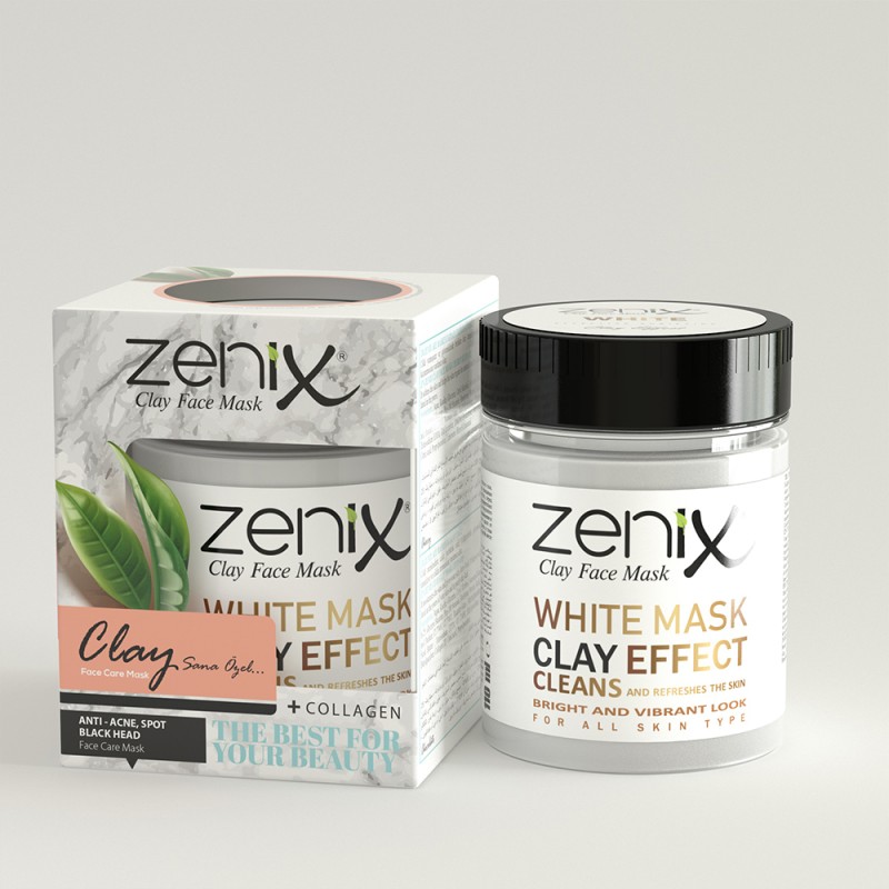 Zenix Kil Maske  Doğal Seri 190 gr - Beyaz