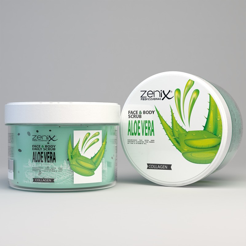 Zenix Face Skin Care Daily Scrub AloeVera 275 ml