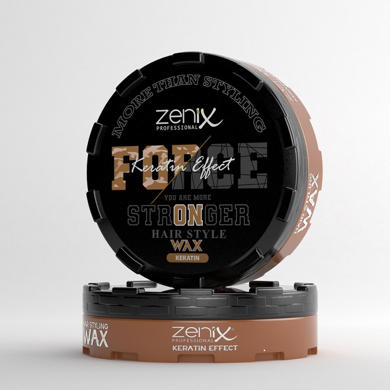 Zenix Force Hair Style Wax Keratin 150 ml
