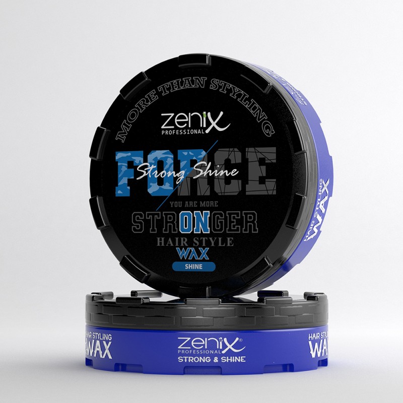 Zenix Force Hair Style Wax Strong Shine 150 ml