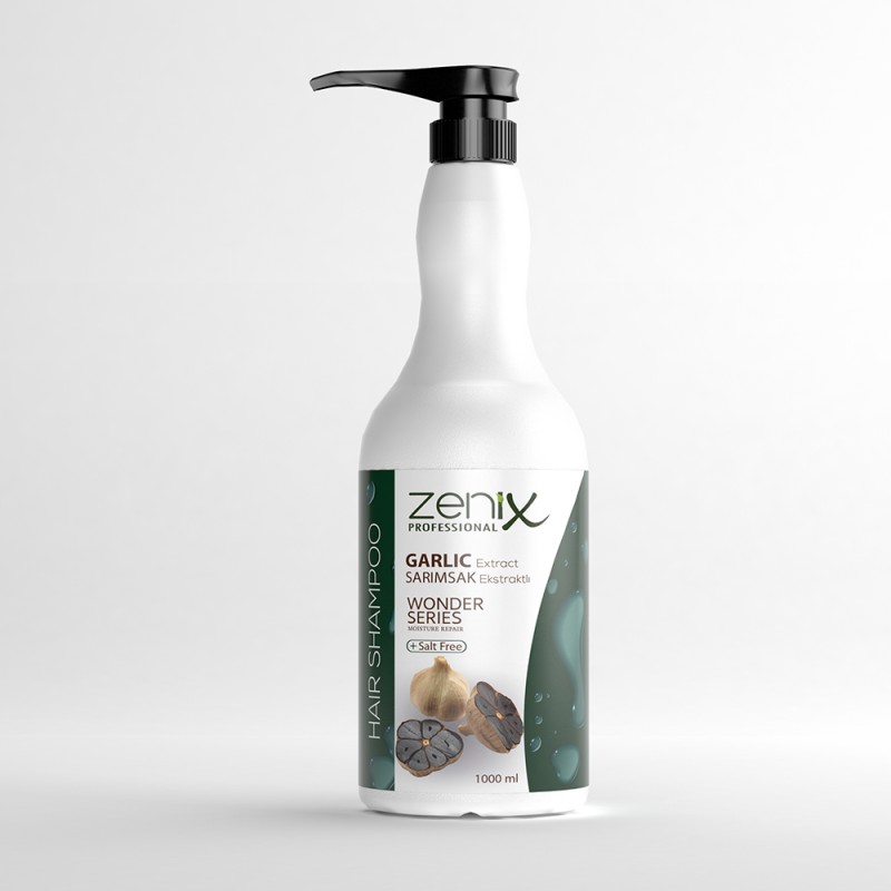 Zenix Hair Care Shampoo Black Garlic 1000 ml