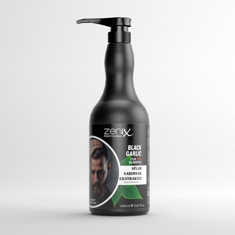 Zenix Men Series Hair Care Shampoo Black Garlic 1000 ml